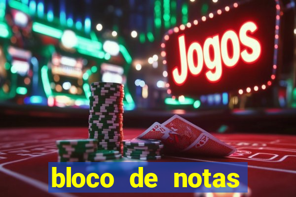 bloco de notas download pc